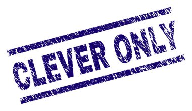 Dokulu zeki tek damga mühür çizik