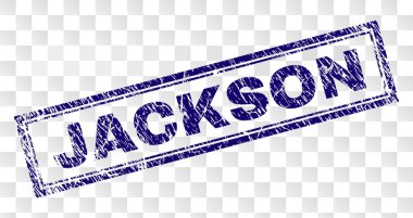 Grunge Jackson Rectangle damgası