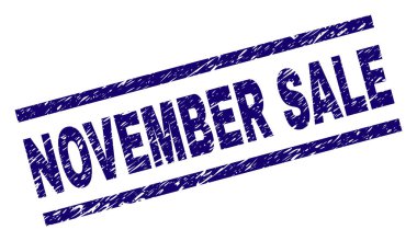 Grunge Kasım Satılık damga mühür dokulu