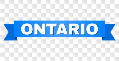 Ontario başlık ile mavi şerit