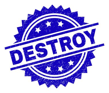 Dokulu grunge damga mühür yok