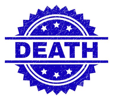 Dokulu ölüm damga mühür çizik