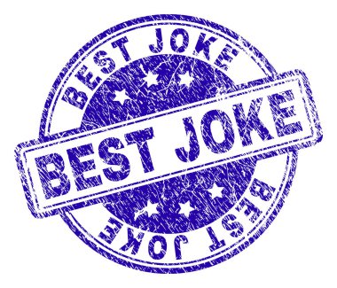 Çizik dokulu en iyi şaka damga mühür