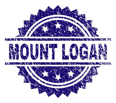 Logan Dağı dokulu damga mühür çizik