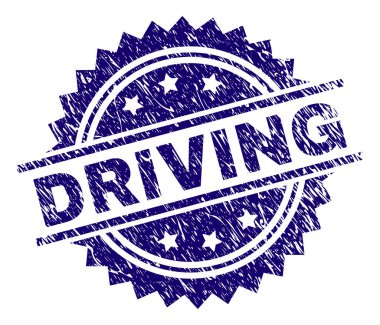 Dokulu sürüş damga mühür çizik