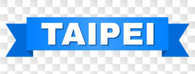 Mavi şerit Taipei açıklamalı alt yazılı