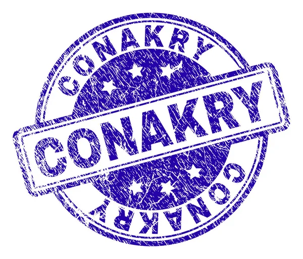 Grunge Conakry damga mühür dokulu