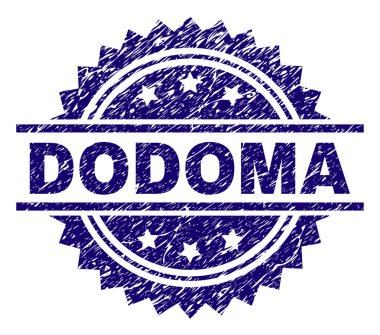 Dokulu Dodoma damga mühür çizik