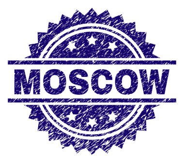 Dokulu Moskova damga mühür çizik