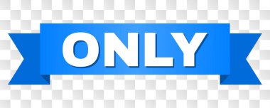 Yalnızca başlık ile mavi bant