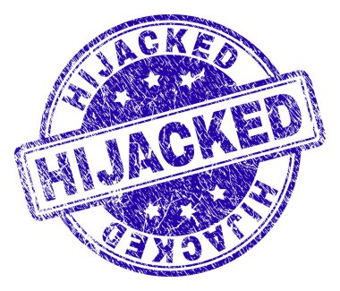 Dokulu kaçırıldı damga mühür çizik