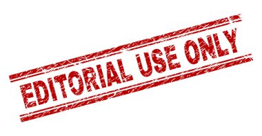 Grunge editoryal kullanım tek damga mühür dokulu