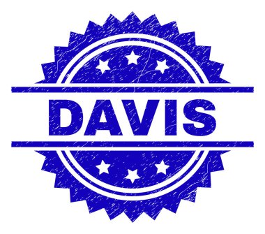 Grunge Davis damga mühür dokulu