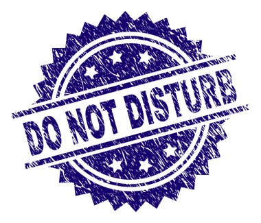 Dokulu çizik damga mühür rahatsız değil