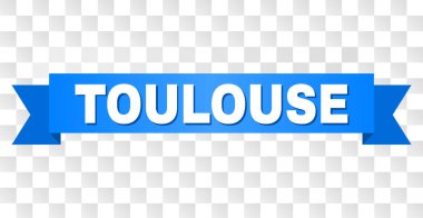 Toulouse metin ile mavi şerit