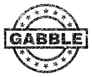 Dokulu gevezelik damga mühür çizik