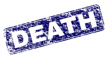 Yuvarlatılmış dikdörtgen damga çizilmiş ölüm çerçeveli