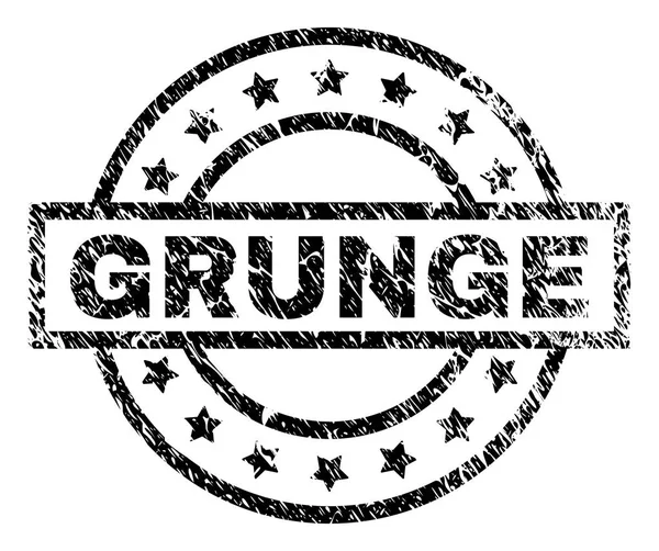 Grunge Sigillo francobollo GRUNGE strutturato — Vettoriale Stock