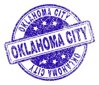 Grunge Oklahoma City damga mühür dokulu