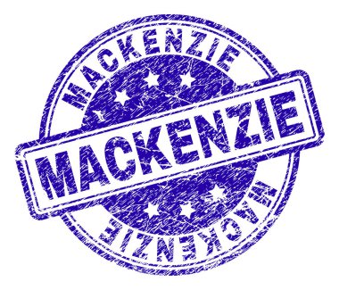 Grunge Mackenzie damga mühür dokulu