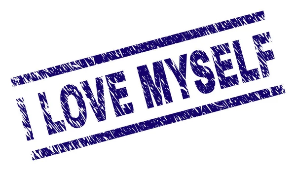 Dokulu grunge kendimi damga mühür seviyorum