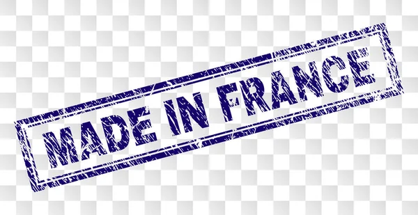 Grunge w Francji prostokąt stempel — Wektor stockowy