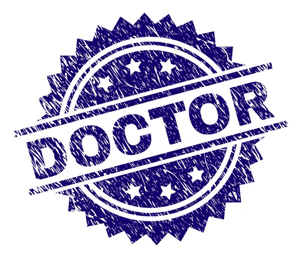 Grunge Textured DOCTOR Stamp Seal — Stock Vector