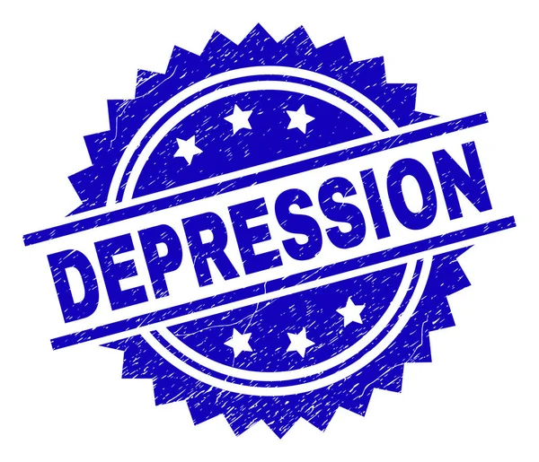 Dokulu depresyon damga mühür çizik