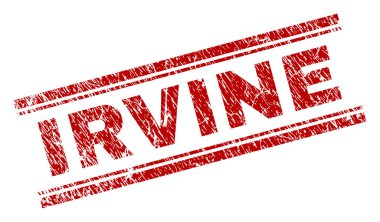 Dokulu Irvine damga mühür çizik