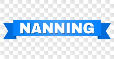 Nanning başlık ile mavi şerit