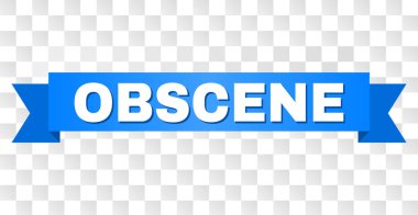 Mavi şerit müstehcen açıklamalı alt yazılı