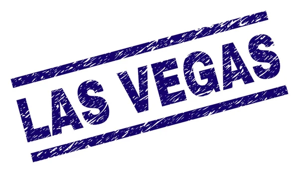Grunge getextureerde Las Vegas stempel-zegel — Stockvector