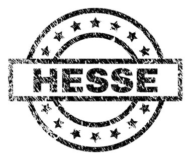 Grunge Hesse damga mühür dokulu