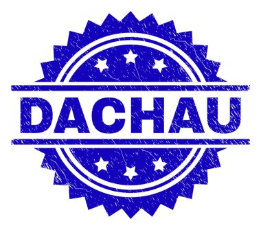 Grunge Dachau damga mühür dokulu