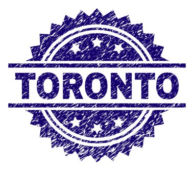 Dokulu Toronto damga mühür çizik