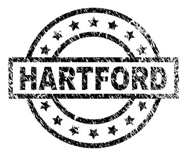 Grunge Hartford damga mühür dokulu