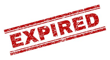 Dokulu grunge damga mühür süresi