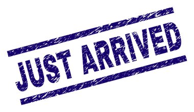 Dokulu sadece gelen damga mühür çizik