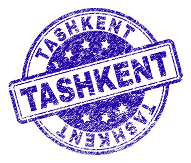 Grunge Taşkent damga mühür dokulu