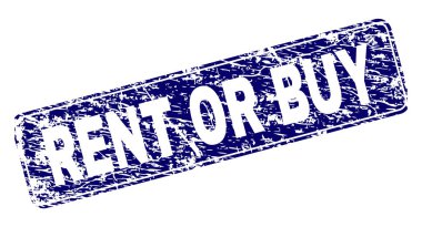 Çizik kira veya satın yuvarlatılmış dikdörtgen damga çerçeveli