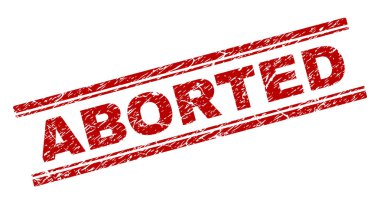 Grunge iptal edilen damga mühür dokulu