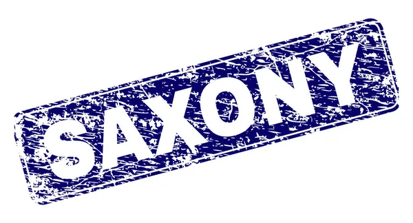 Yuvarlatılmış dikdörtgen damga çizilmiş Saksonya çerçeveli