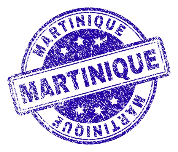 Grunge texturierte Martinique Stempelsiegel — Stockvektor