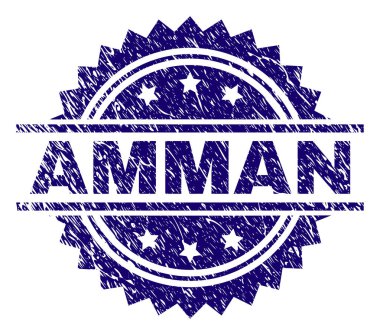 Dokulu Amman damga mühür çizik