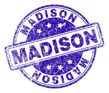 Grunge Madison damga mühür dokulu