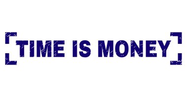 Grunge dokulu zaman para damga mühür köşeleri içinde olduğunu