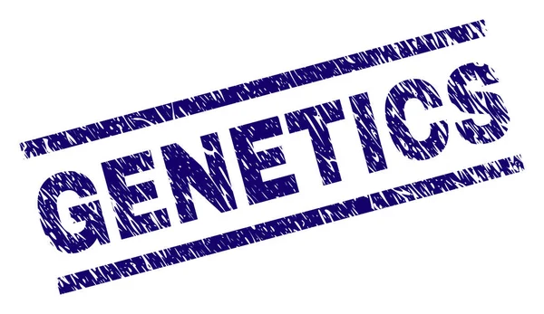 Grunge genetik damga mühür dokulu