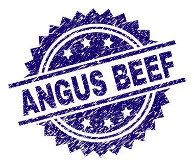 Dokulu Angus Beef damga mühür çizik