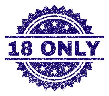 Grunge 18 tek damga mühür dokulu