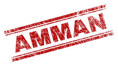 Dokulu Amman damga mühür çizik